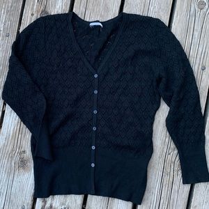 Cute Little Black Cardigan!